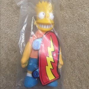 Bart Simpson NWT collectible cartoon doll vintage NEVER opened